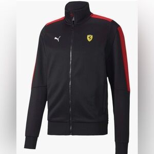 PUMA Men's Scuderia Ferrari Race MT7 Track Black XXL F1 Jacket NWT